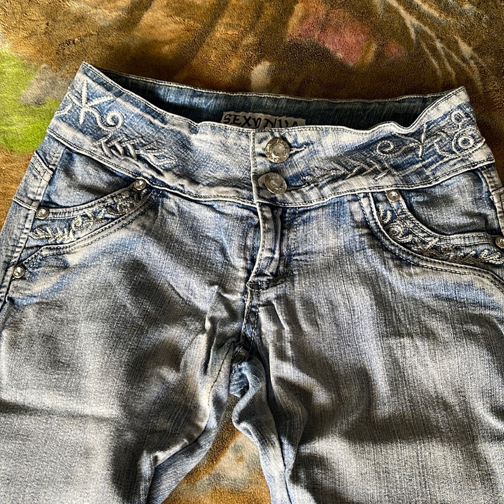 Sexy Diva girls jeans size 5 with bling!